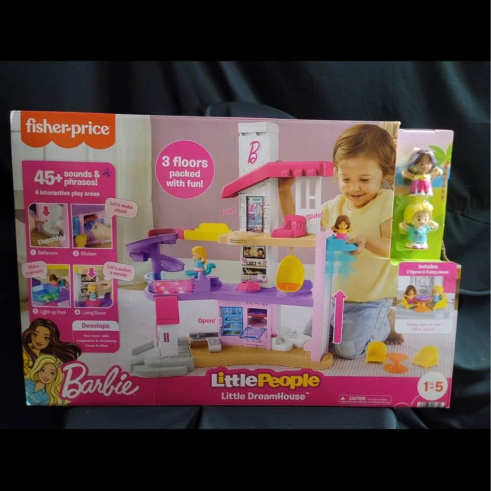 Fisher-Price Little People DreamHouse - Pink and White